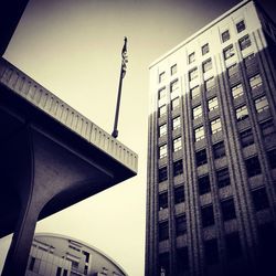 Low angle view of building against sky