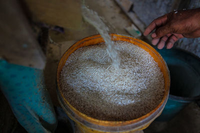 Activities and atmosphere inside the rice mill