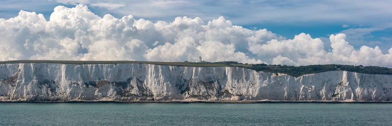 Panoramic view of sea against sky