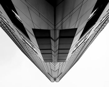 Low angle view of modern building