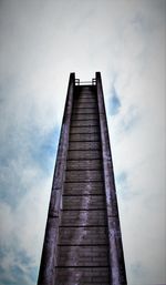 Low angle view of historical building against sky