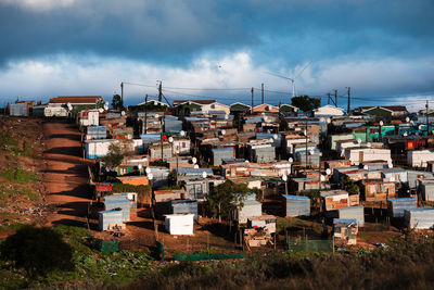 Buildings in city