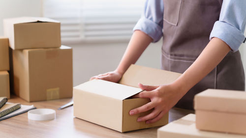 cardboard box