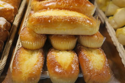 Full frame shot of bread