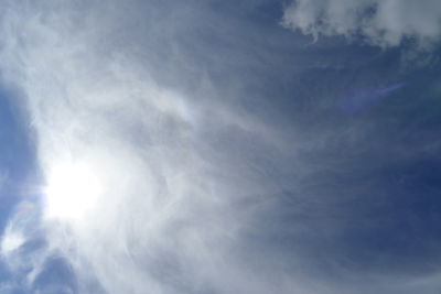 Low angle view of sky