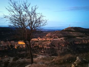 View of landscape against sky