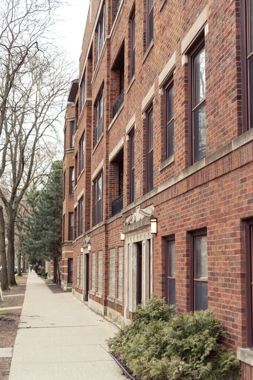 STREET AMIDST BUILDINGS