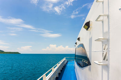 Panoramic view of sea against sky