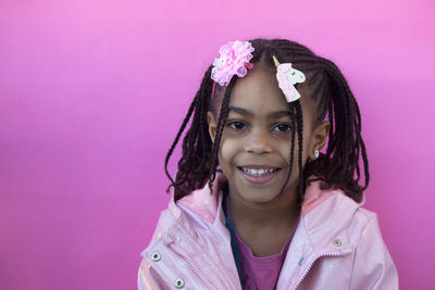 Portrait of a smiling girl