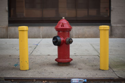 Close-up of fire hydrant