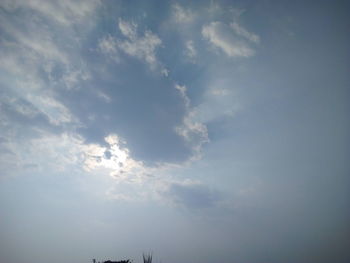 Low angle view of sky