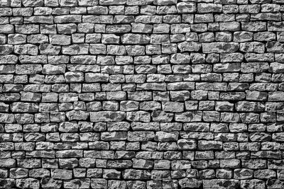 Full frame shot of stone wall, brick wall, abstract texture background