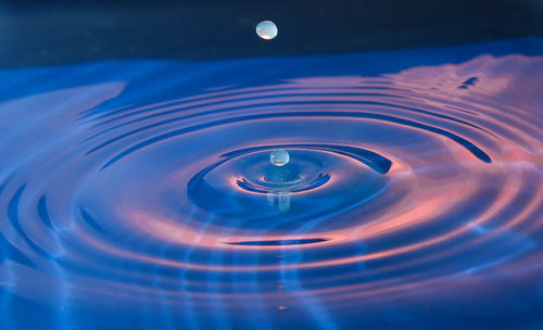 Full frame shot of rippled water