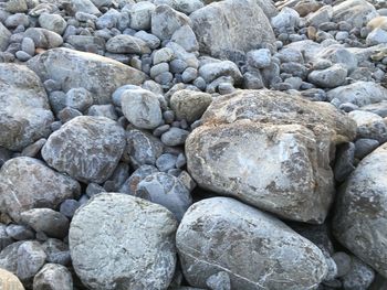 Full frame of stones