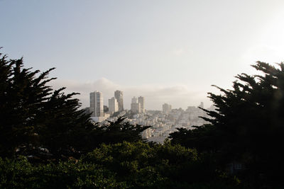 Skyscrapers in city