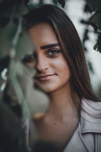 Portrait of a smiling young woman