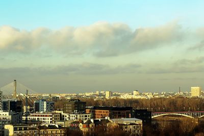 Cityscape against sky