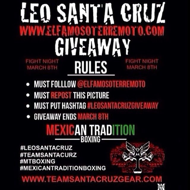 Leosantacruzgiveaway