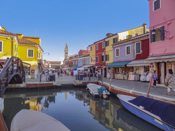 Impression of burano near venice, a city in northeastern italy and the capital of the veneto region