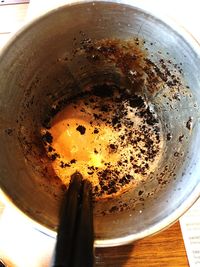 Close-up of coffee cup