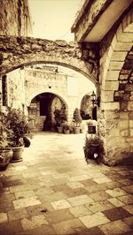 Interior of historic building