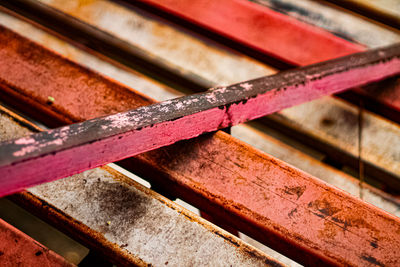 Full frame shot of rusty metal