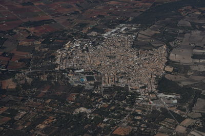 Aerial view of a city