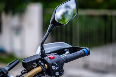 Close-up of bicycle