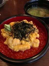 Close-up of food in bowl