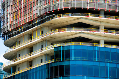 Low angle view of modern building