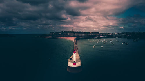 Lighthouse of saint-malo