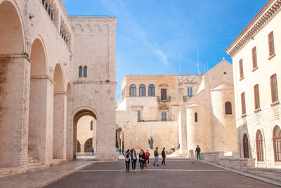 San nicola church, saint nicholas, bari old medieval town, puglia, italy