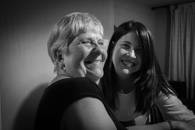 Portrait of smiling woman