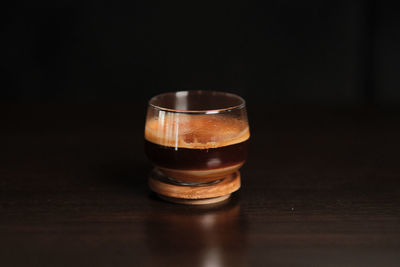 Close-up of drink on table