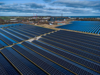 Grenaa district heating solar park by solarfuture, denmark