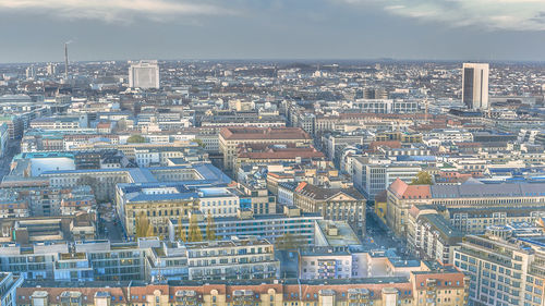 Aerial view of cityscape