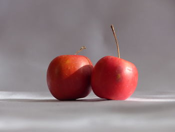 Close-up of tomatoes on table