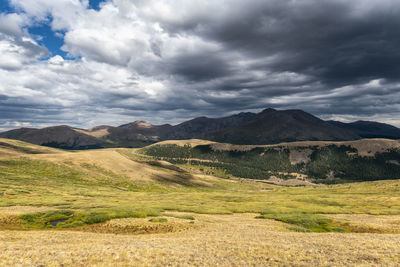 View of mount evans, colorado