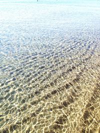 Full frame shot of sand on beach