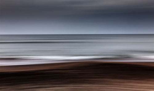 Close-up of sea against sky