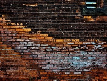 Full frame shot of brick wall