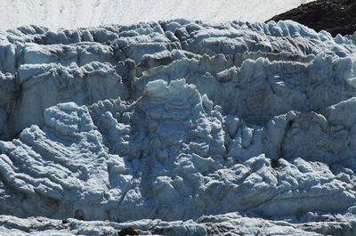 Scenic view of frozen landscape