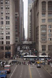 View of city street