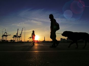 Sun shining through clouds