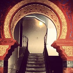 Low angle view of church