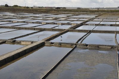 salt evaporation pond