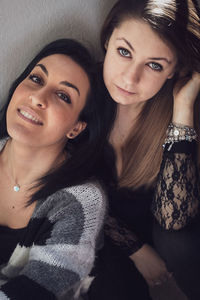 Portrait of a smiling young woman