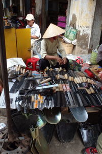 Full frame shot of shop for sale