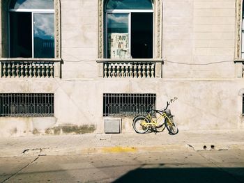 Graffiti on building wall