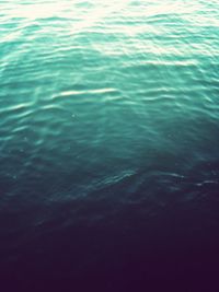 Close-up of sea against sky